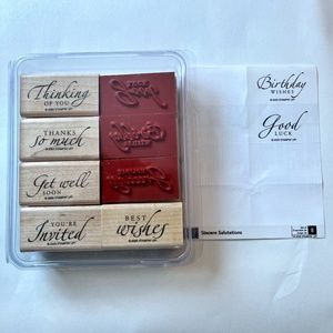 Stamping Up!  Sincere Salutations